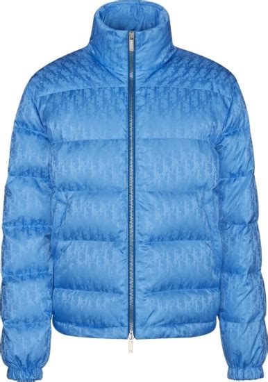 dior oblique coat blue|christian Dior puffer.